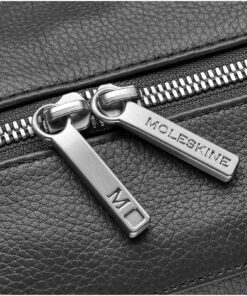 Moleskine Classic Rucksack aus Leder schwarz 17 13007090 D3