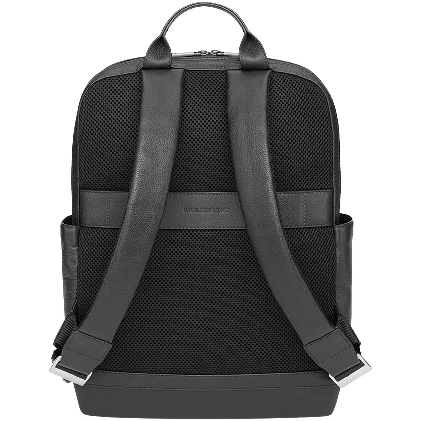 Moleskine Classic Pro Rucksack aus Leder schwarz 4 Moleskine Classic Pro Rucksack aus Leder schwarz – Bild 2