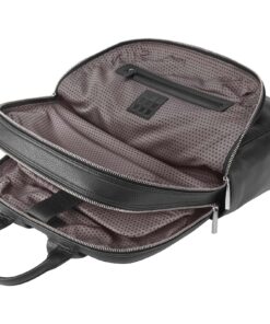 Moleskine Classic Pro Rucksack aus Leder schwarz 10 13007290 E1