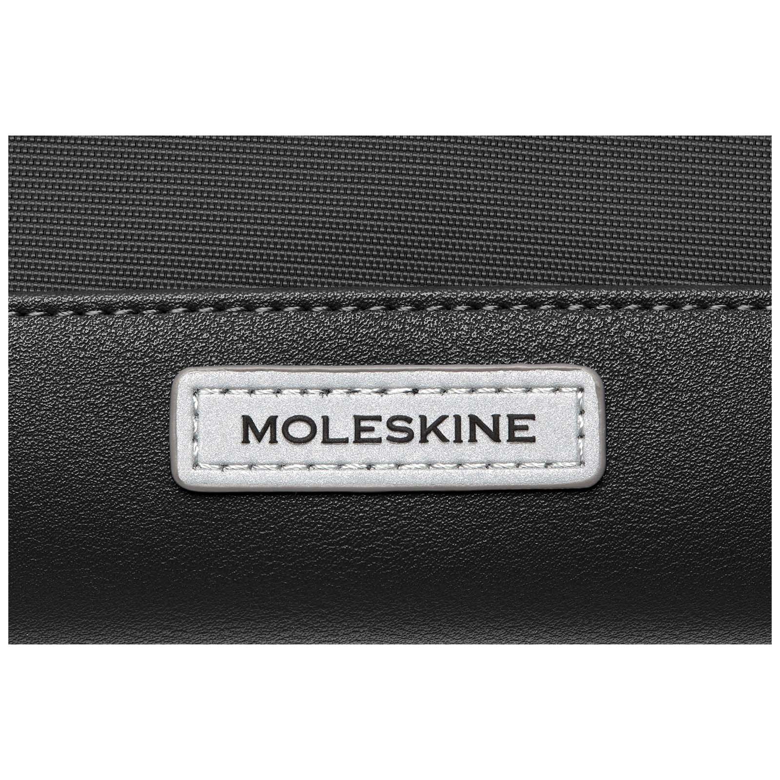 Moleskine Metro Rolltop Rucksack schwarz 9 Moleskine Metro Rolltop Rucksack schwarz – Bild 7