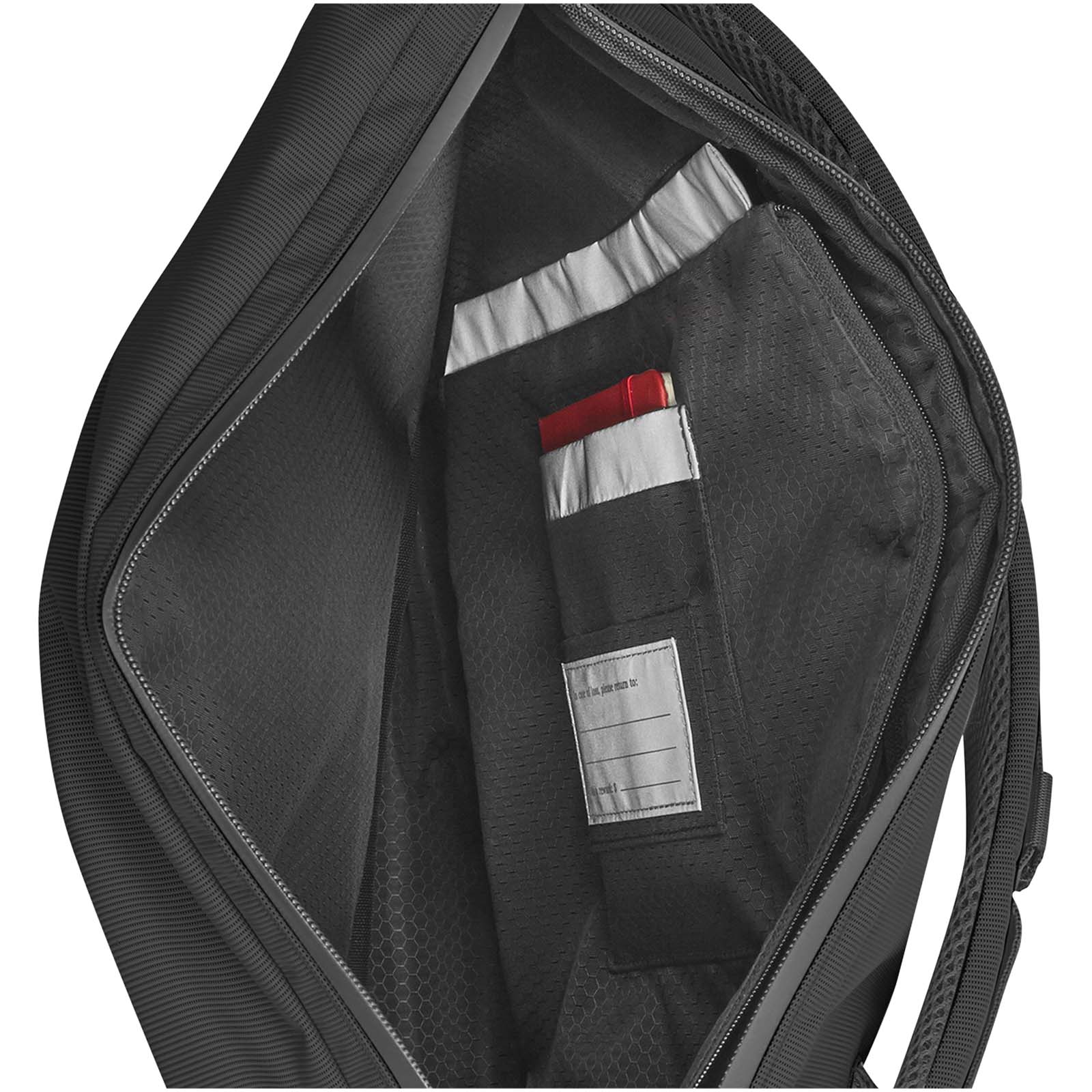 Moleskine Metro Rolltop Rucksack schwarz 8 Moleskine Metro Rolltop Rucksack schwarz – Bild 6