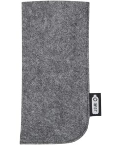 Alternative view of Felta Brillenetui aus recyceltem GRS-Material mittelgrau