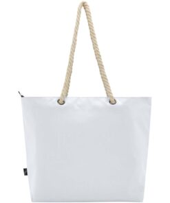 Panama Strandkühltasche mit Kordelgriffen aus recyceltem GRS-Material, 23L 10 13007901 B1
