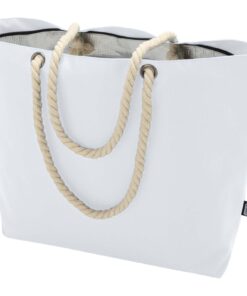 Panama Strandkühltasche mit Kordelgriffen aus recyceltem GRS-Material, 23L 11 13007901 E1