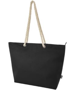 Home 20 Panama Strandkühltasche mit Kordelgriffen aus recyceltem GRS-Material, 23L