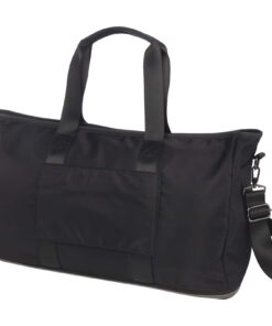 Rhine erweiterbare Reisetasche aus recyceltem Material 35 L schwarz 11 13008990 E1