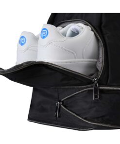 Rhine erweiterbare Reisetasche aus recyceltem Material 35 L schwarz 13 13008990 E3