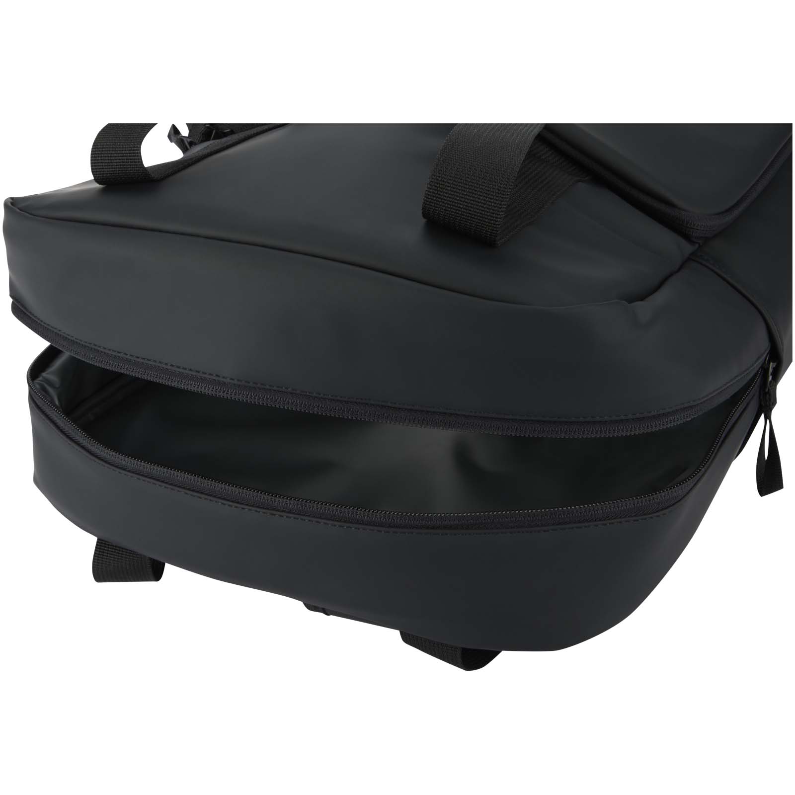 Resi Plus GRS recycelte Rucksackkühltasche 18L schwarz 6 Resi Plus GRS recycelte Rucksackkühltasche 18L schwarz – Bild 4