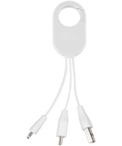 Alternative view of Troop 3-in-1 Ladekabel weiss