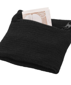 Brisky Schweißband mit Reißverschlusstasche