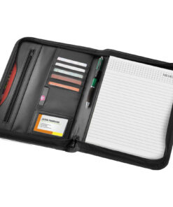 Ebony A4 Reißverschlussmappe schwarz 10 19549301 E2