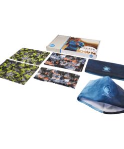 Musterbox mit Sublimation Kopfbedeckungen