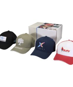 Musterbox mit recycelten Kappen