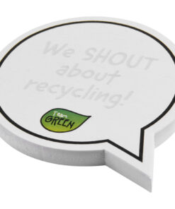 Sticky-Mate® sprechblasenförmige recycelte Haftnotizen