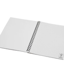 Desk-Mate® A5 recyceltes farbiges Notizbuch mit Spiralbindung 7 21018702 E1