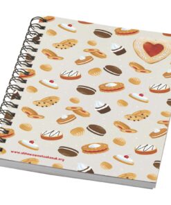 Desk-Mate® A6 farbiges Notizbuch mit Spiralbindung