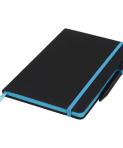 Noir Edge A5 Notizbuch mit farbigem Rand