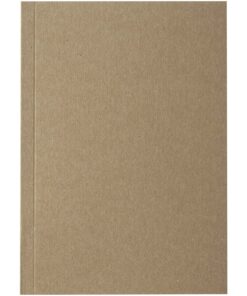 Alternative view of Novella Austen A6 Softcover Notizbuch aus recyceltem Kraftpapier – 100 Blatt natur