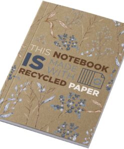 Home 30 Novella Austen A6 Softcover Notizbuch aus recyceltem Kraftpapier – 50 Blatt