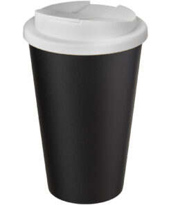 Americano® Eco 350 ml recycelter Becher mit auslaufsicherem Deckel