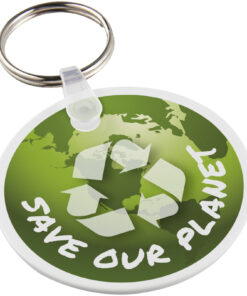 Tait kreisförmiger Schlüsselanhänger aus recyceltem Material
