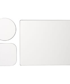 Alternative view of Brite-Mat® Mauspad- und Untersetzer-Set 1 schwarz