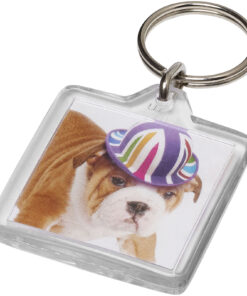 Vial quadratischer U1 Schlüsselanhänger