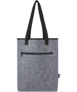 Alternative view of Felta Kühltragetasche aus GRS-recyceltem Filz 12 L mittelgrau