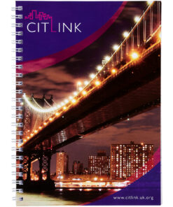 Alternative view of Desk-Mate® A4 Notizbuch mit Spiralbindung