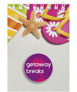 Alternative view of Desk-Mate® A7 Notizbuch mit Spiralbindung