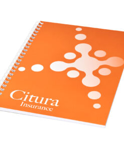 Desk-Mate® A5 Notizbuch mit Kunststoff Cover und Spiralbindung