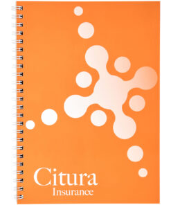 Alternative view of Desk-Mate® A5 Notizbuch mit Kunststoff Cover und Spiralbindung