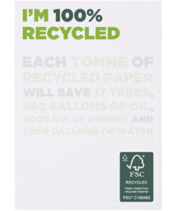 Alternative view of Desk-Mate® A7 recycelter Notizblock