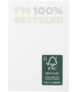 Alternative view of Sticky-Mate® recycelte Haftnotizen 50 x 75 mm