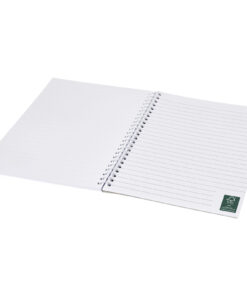 Desk-Mate® A4 Spiralnotizbuch mit bedruckter Rückseite 10 2129201 E1