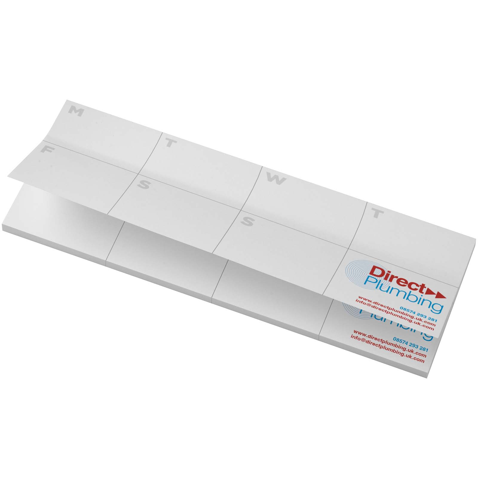 Sticky-Mate® Haftnotizen mit Kalender aus recyceltem Material 3 Sticky-Mate® Haftnotizen mit Kalender aus recyceltem Material