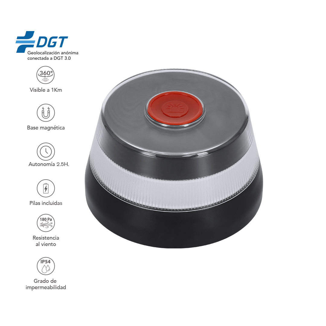 Geolokalisiert Notlicht V16 Pylon 3 Geolokalisiert Notlicht V16 Pylon