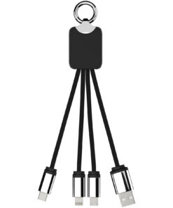 Alternative view of SCX.design C15 Quatro Ladekabel mit Leuchtlogo