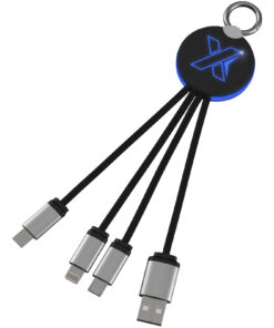 SCX.design C16 Kabel mit Leuchtlogo