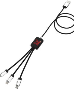SCX.design C17 Easy to Use Ladekabel mit Leuchtlogo