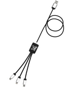 Home 24 SCX.design C17 Easy to Use Ladekabel mit Leuchtlogo