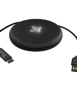 SCX.design C18 3-in-1 Travel Ladekabel mit Leuchtlogo
