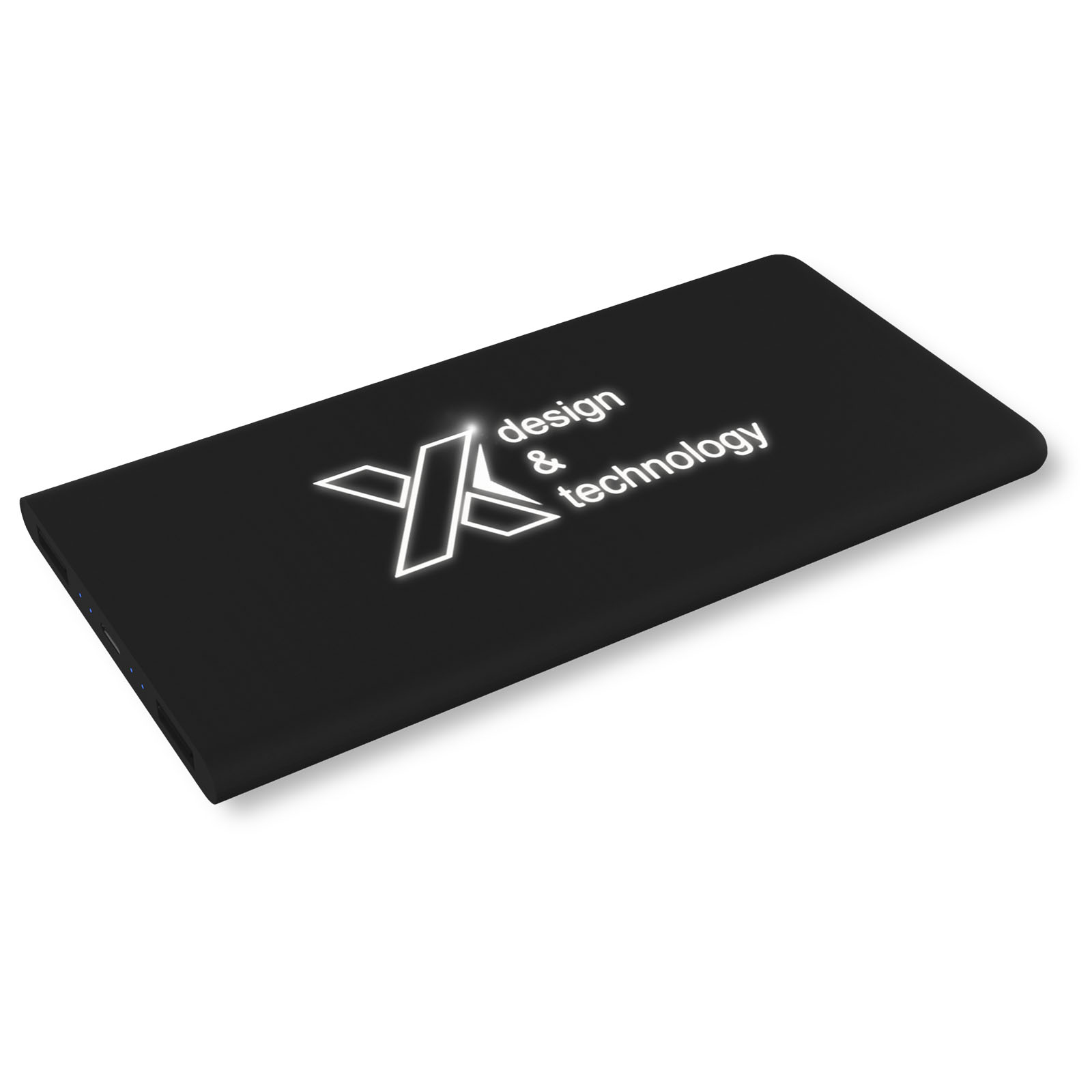 SCX.design P15 5000 mAh Powerbank mit Leuchtlogo schwarz 3 SCX.design P15 5000 mAh Powerbank mit Leuchtlogo