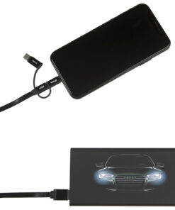 SCX.design P15 5000 mAh Powerbank mit Leuchtlogo schwarz 11 2PX01690 E1