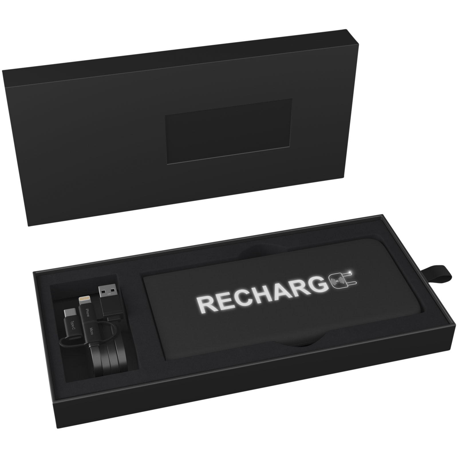 SCX.design P15 5000 mAh Powerbank mit Leuchtlogo schwarz 7 SCX.design P15 5000 mAh Powerbank mit Leuchtlogo schwarz – Bild 5