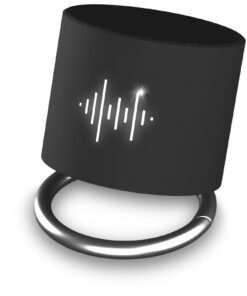 SCX.design S26 Lautsprecher Ring mit Leuchtlogo