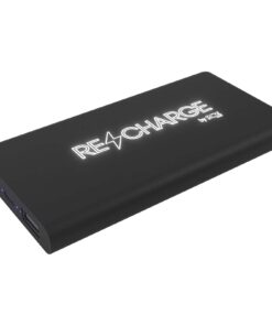 SCX.design P40 10.000 mAh kabellose Powerbank mit Leuchtlogo