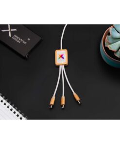 SCX.design C49 5-in-1 Ladekabel mit Leuchtlogo hellbraun 13 2PX12670 M2