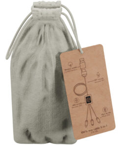 SCX.design C49 5-in-1 Ladekabel mit Leuchtlogo hellbraun 11 2PX12670 P1