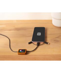 SCX.design C46 5-in-1 CarPlay-Kabel mit Leuchtlogo schwarz 14 2PX13890 M1